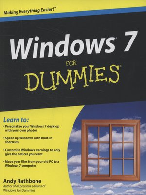 cover image of Windows 7 for dummies